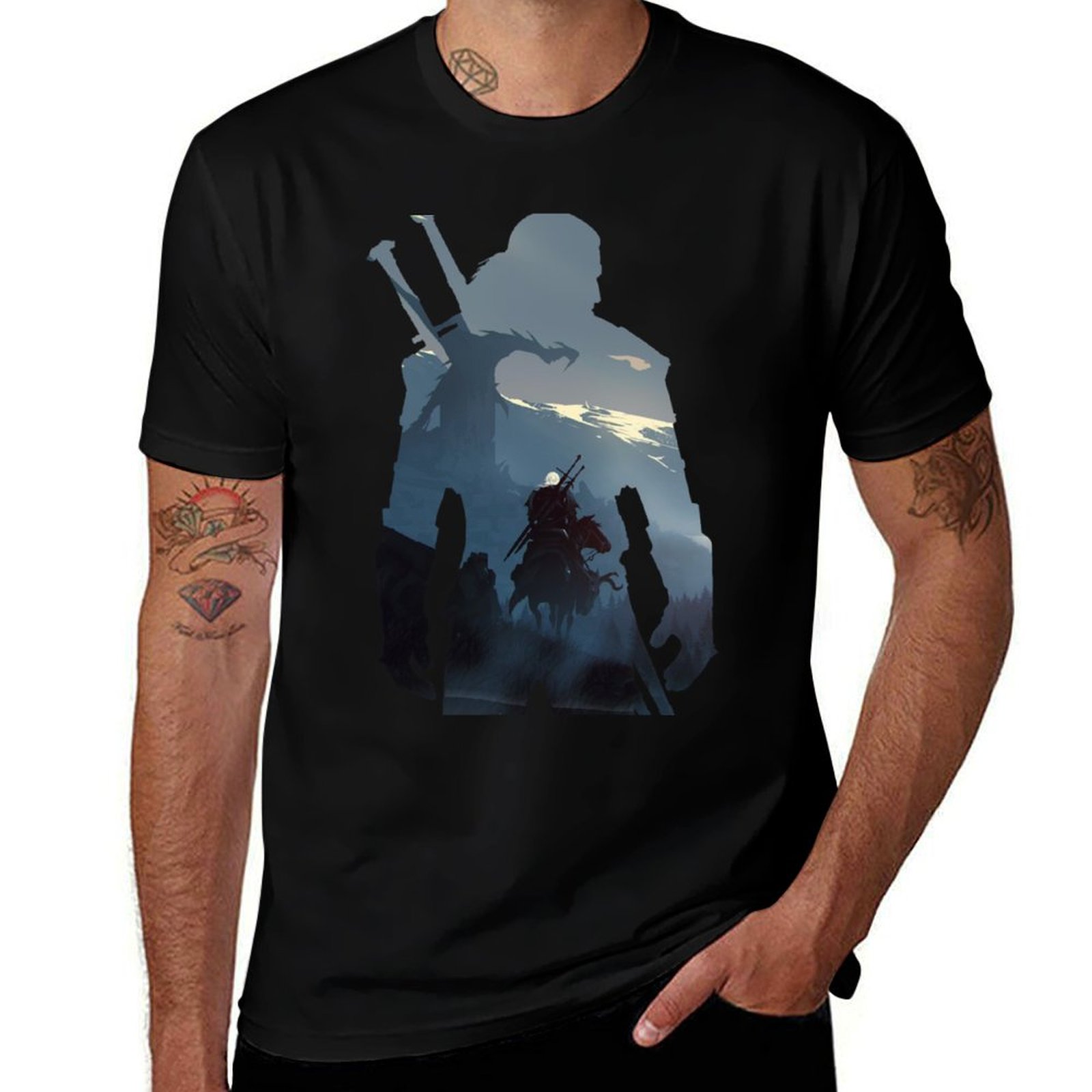 Wildman Hunting & Outdoor Robertson Photos - The Wild Hunt T-Shirt Stretch Fabric