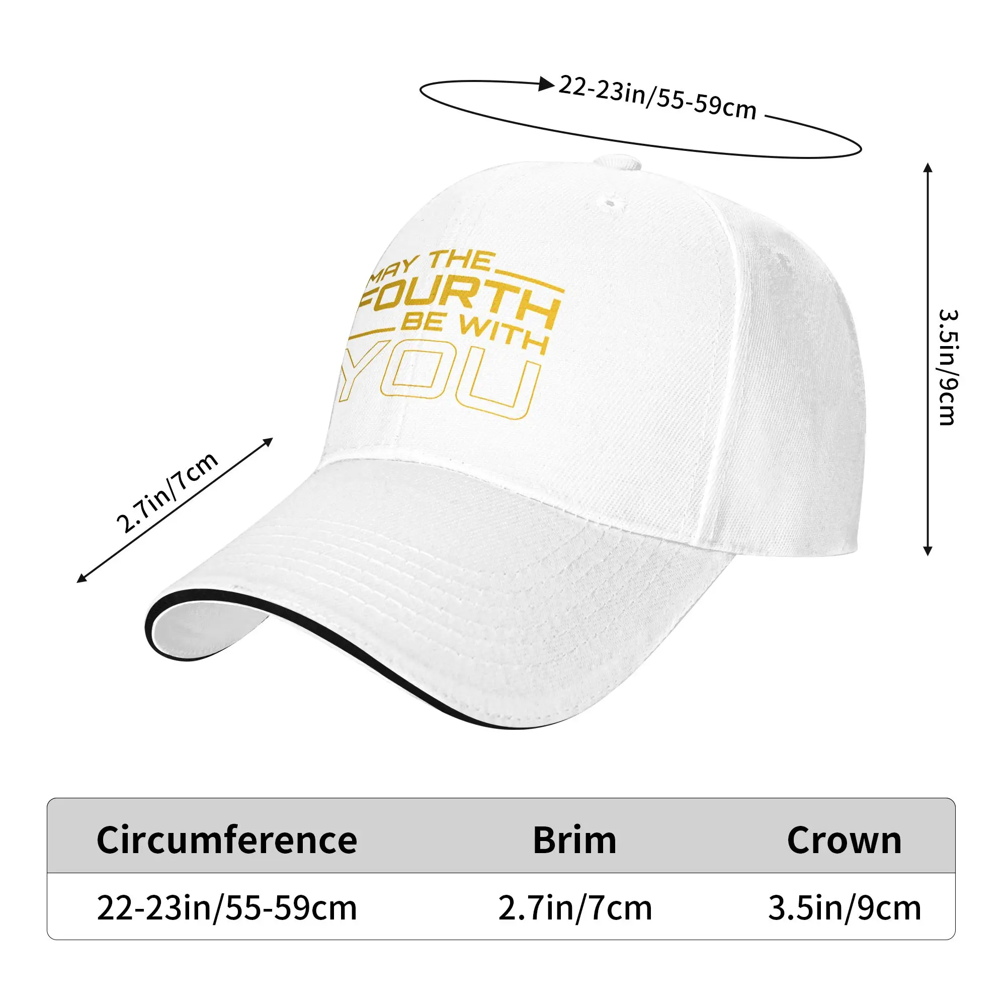 Outdoor Hunting Logo - May The Fourth Baseball Cap Be