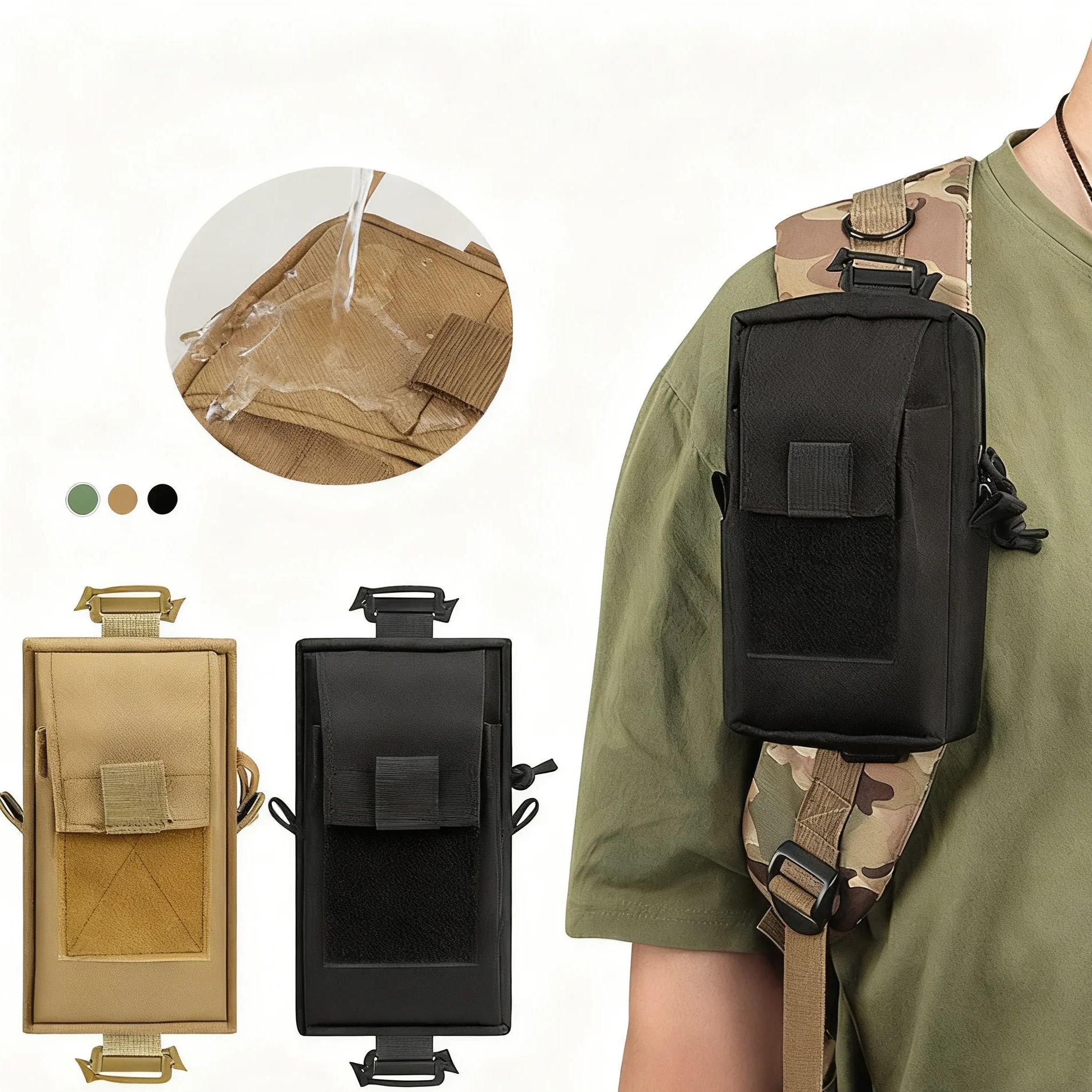 Outdoor Hunting Gear Storage - Outdoor Tactical Phone Pouch Multi-Function Storage