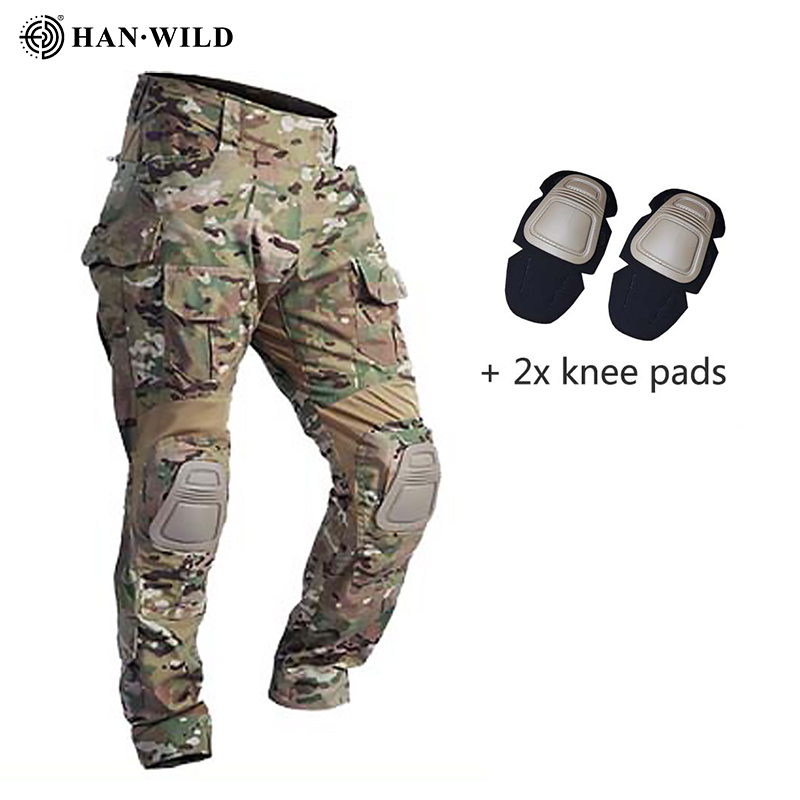 Wildman Hunting & Outdoor Robertson Photos - Airsoft Tactical Pants Camo G3 Combat