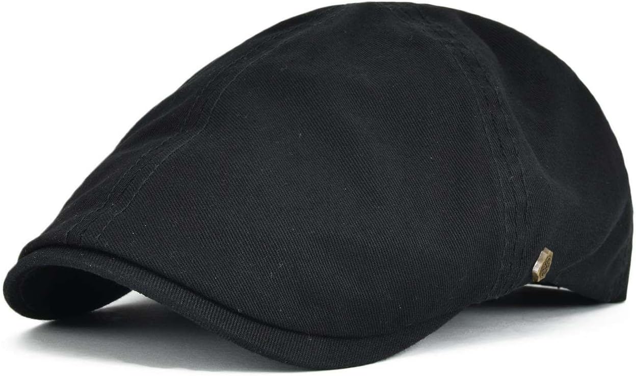 Hunting Outdoor Decor - Cotton Flat Cabbie Hat Gatsby Ivy
