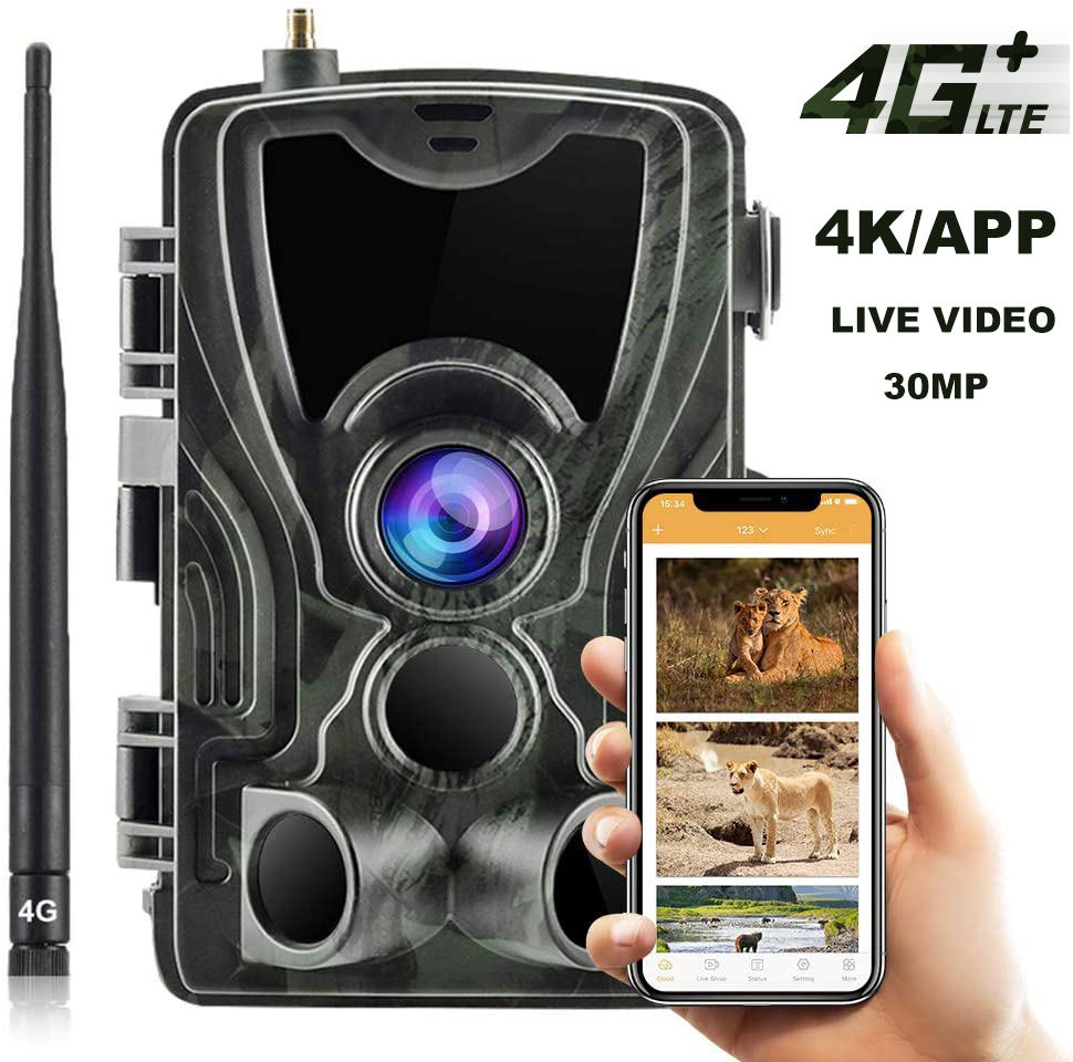 Outdoor Hunting Video Camera - Free APP Cloud Service 4G Trail