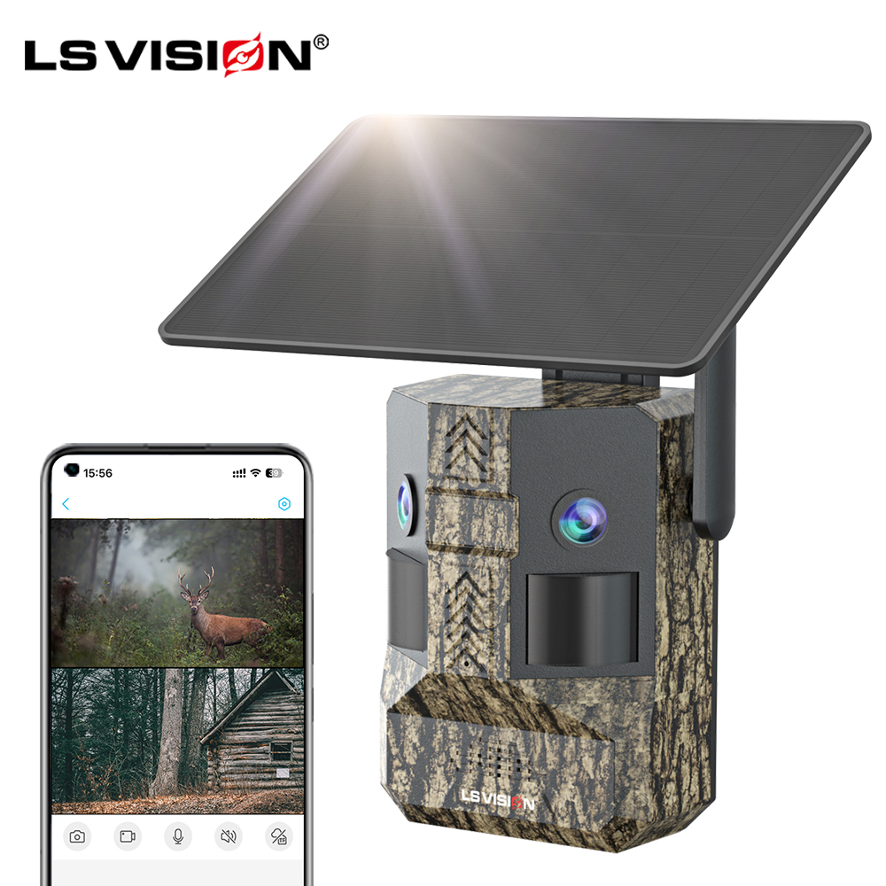 Outdoor Hunting Video Camera - LS VISION 6MP Hunting Camera 4G