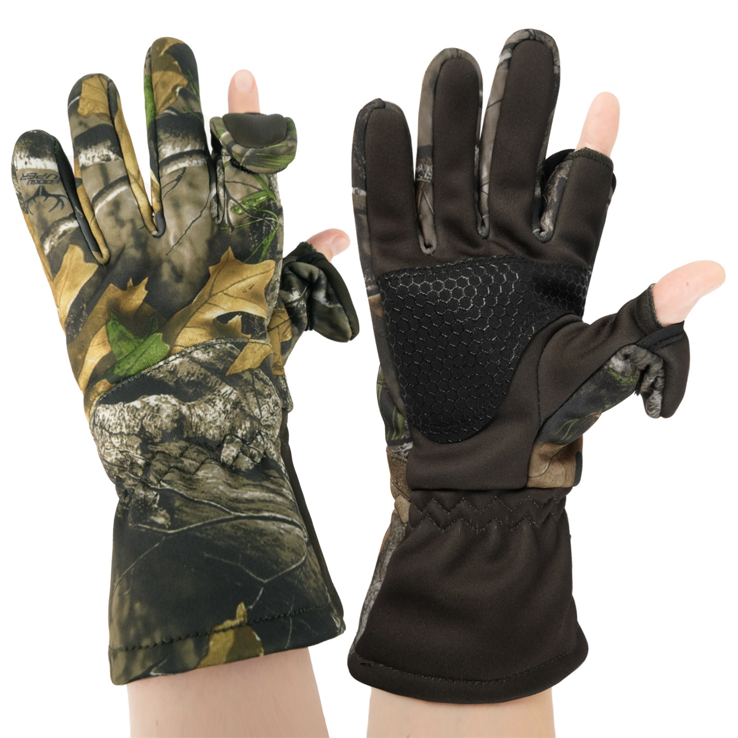 Outdoor Hunting Gloves - Outdoor Bionic Hunting Camouflage Gloves Men