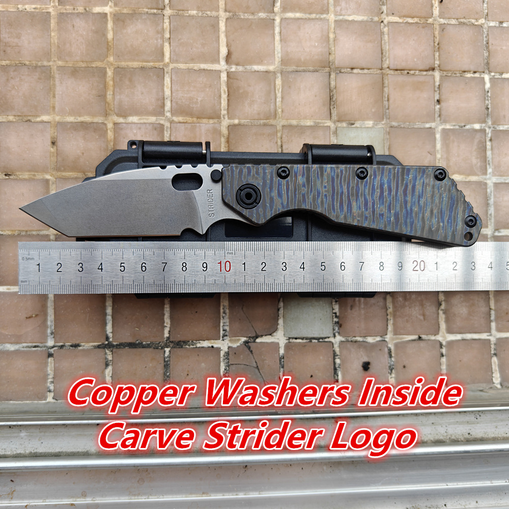 Outdoor Hunting Logo - JUFULE Tanto SMF Carve Strider Logo