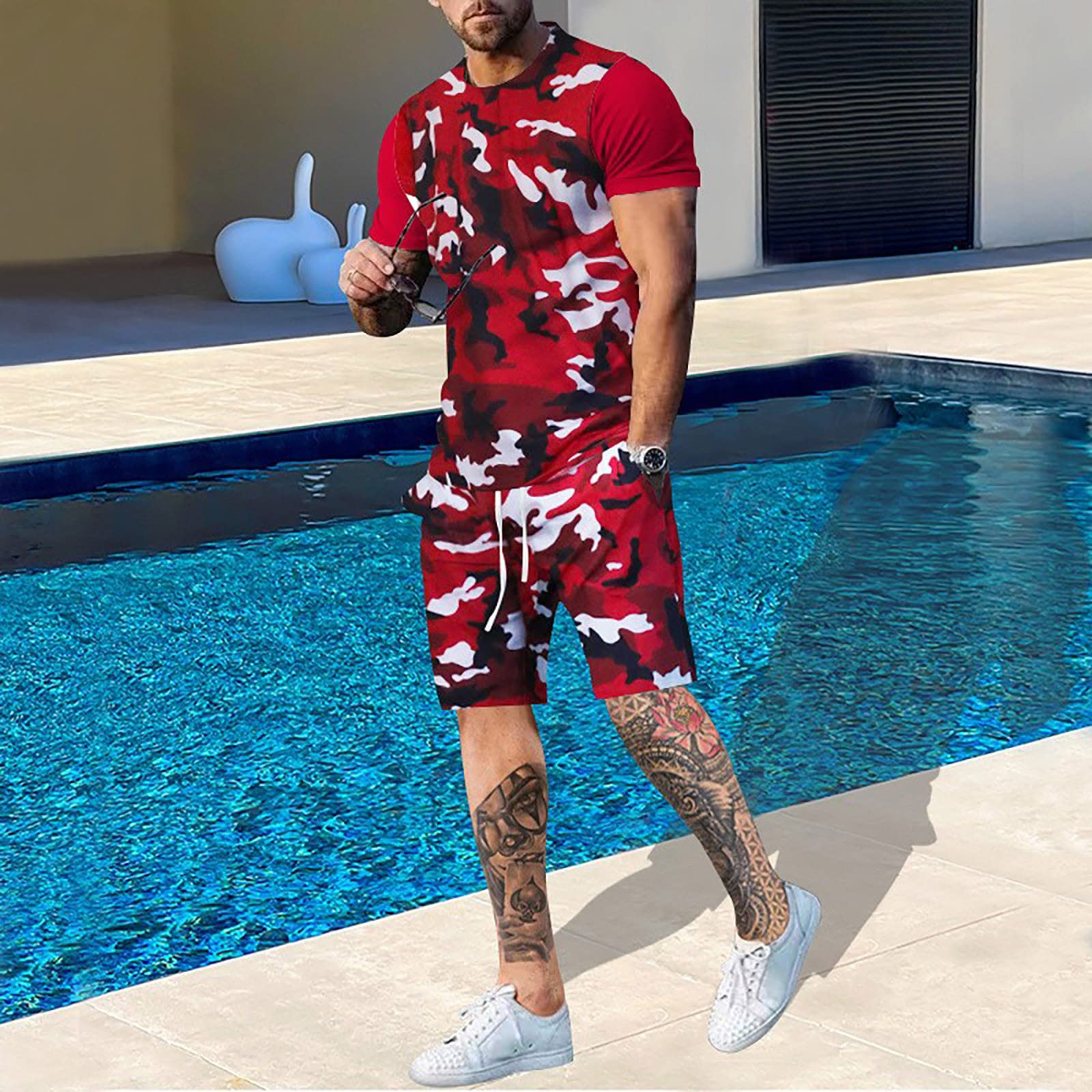 Summer Men Camouflage T shirt  – Outdoor Hunting Outfit recenzja i cena