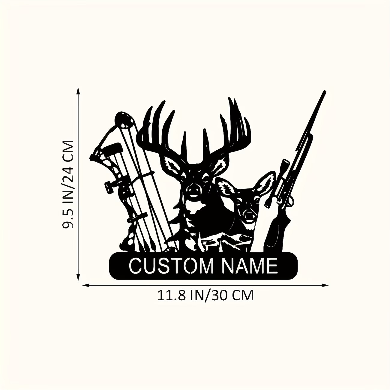 Custom Hunting Metal Sign - Pe – Hunting Outdoor Decor recenzja i cena