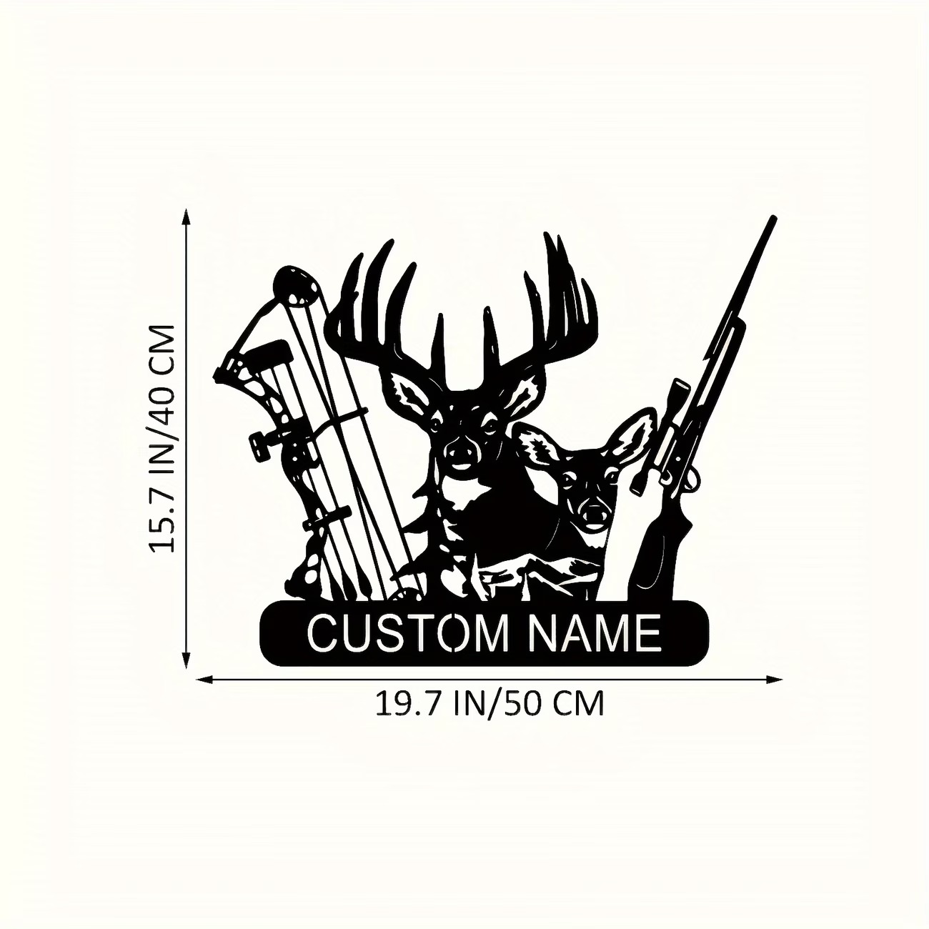 Custom Hunting Metal Sign - Pe – Hunting Outdoor Decor recenzja i cena