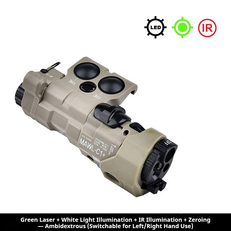 Tactical MAWLC1 LED Flashlight – Outdoor Hunting Gear Storage recenzja i cena