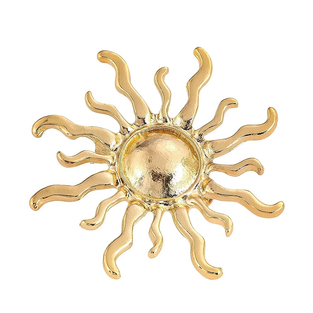 Sunburst Flower Alloy Brooch R – Outdoor Hunting Outfit recenzja i cena