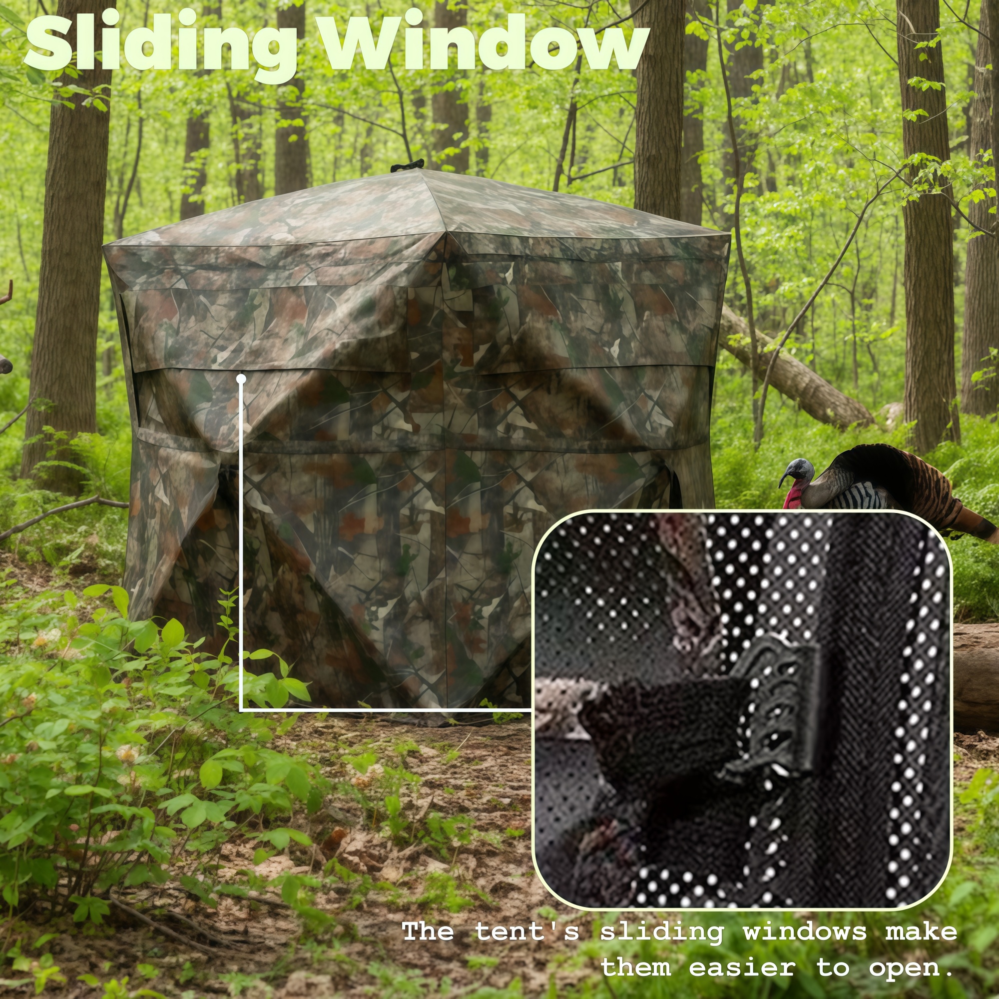 Camouflage Pop-Up Hunting Blin – Hunting & Outdoor Supplies Carterton recenzja i cena
