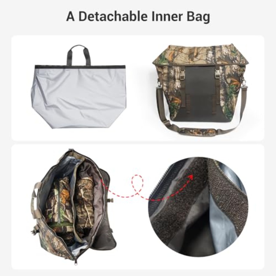 Water-Resistant Camouflage Duf – Outdoor Hunting Gear Storage recenzja i cena