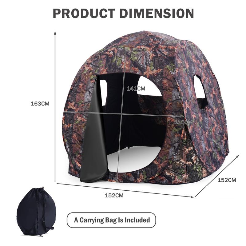 Portable Pop up Ground Camo Bl – Hunting & Outdoor Supplies Carterton recenzja i cena
