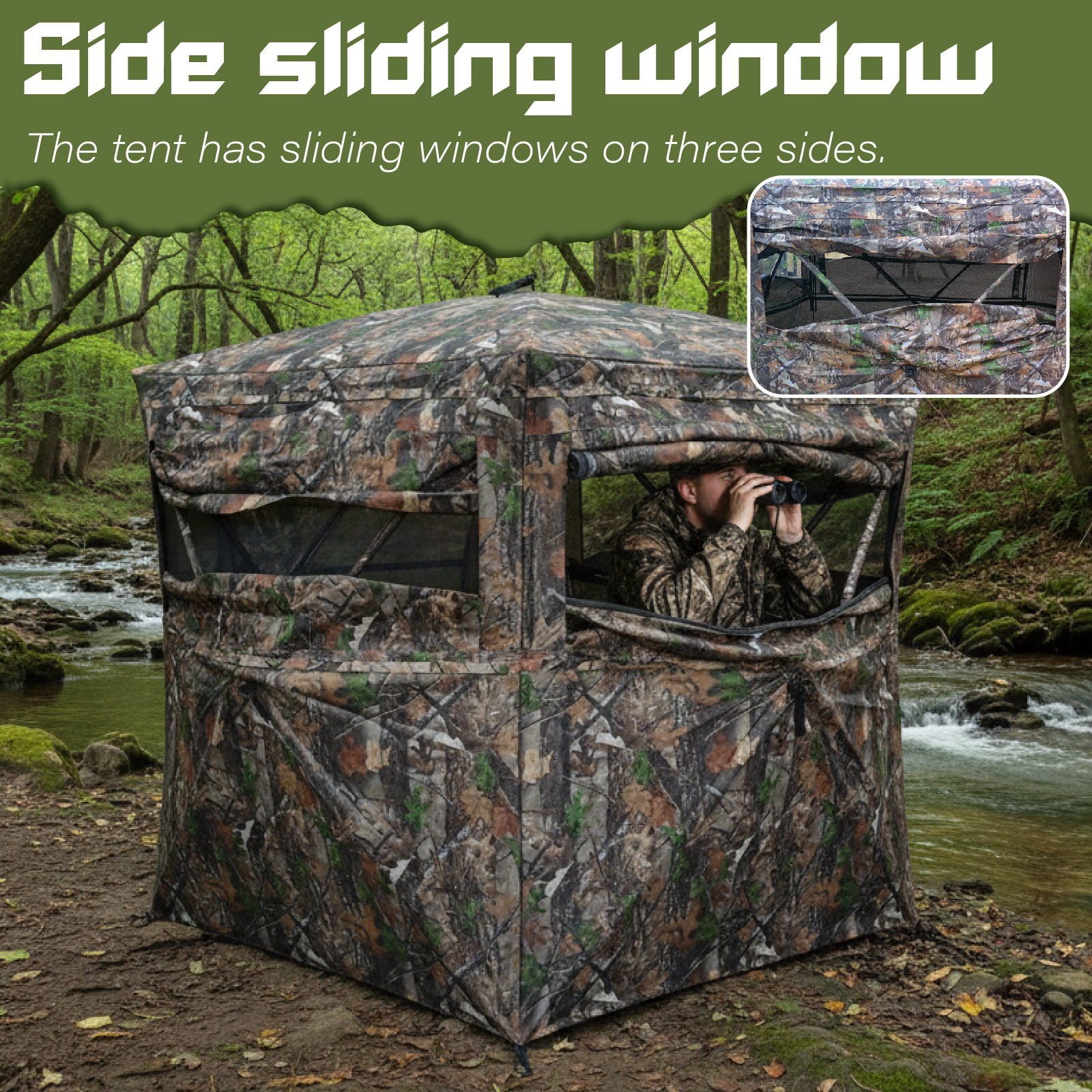 Camouflage Pop-Up Hunting Blin – Hunting & Outdoor Supplies Carterton recenzja i cena