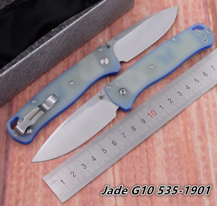 Lei 535 Best Foam Jade G10 Han – Best Hunting Outdoor Knife recenzja i cena