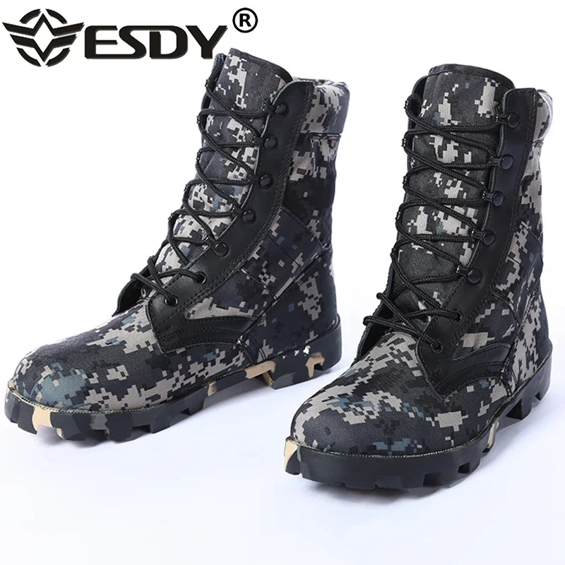 Camouflage Ankle Boots Men Out – Hunting Boot Insole recenzja i cena