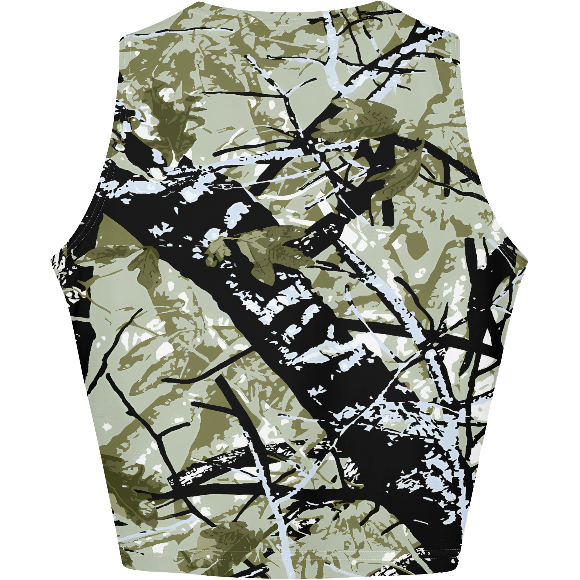 Camo Crop Top, Green Camouflag – Outdoor Hunting Outfit recenzja i cena