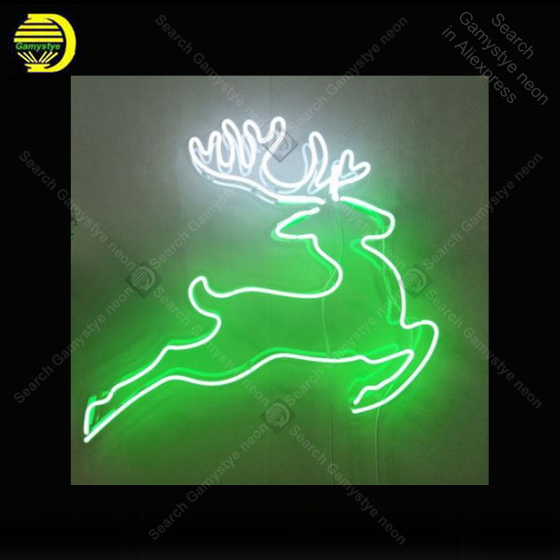 Neon Sign for Deer Running Sho – Hunting And Outdoor Shop recenzja i cena