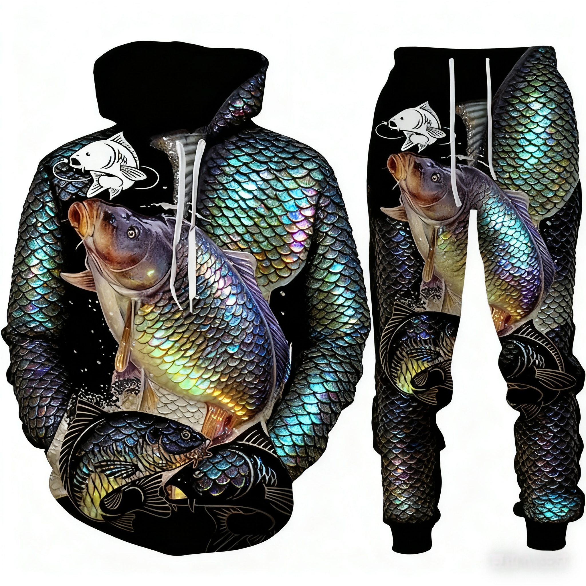 Popular Bass Fishing 3D Print  – Outdoor Hunting Outfit recenzja i cena
