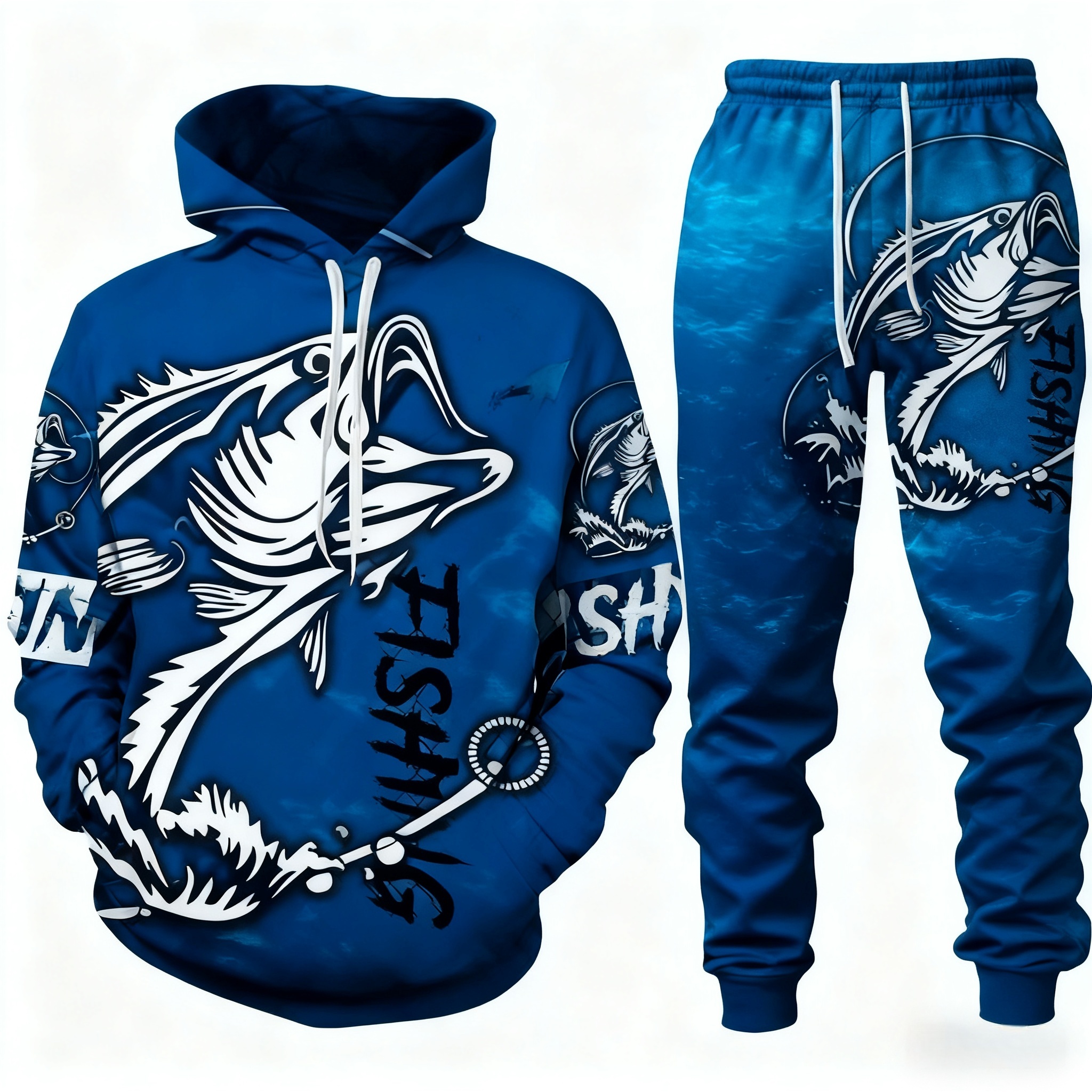 Popular Bass Fishing 3D Print  – Outdoor Hunting Outfit recenzja i cena
