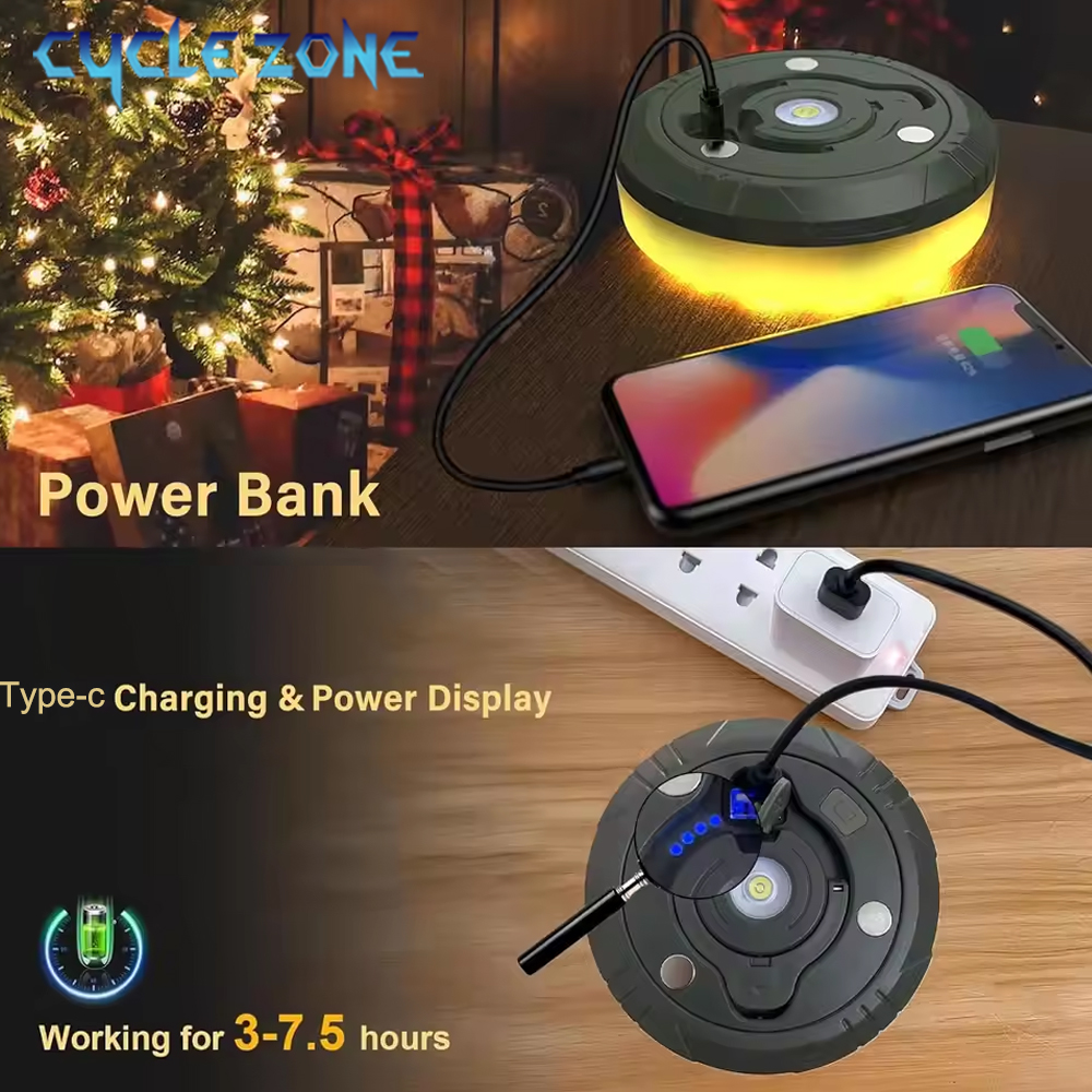 LED Camping Lamp with Reel Str – Hunting Outdoor Decor recenzja i cena