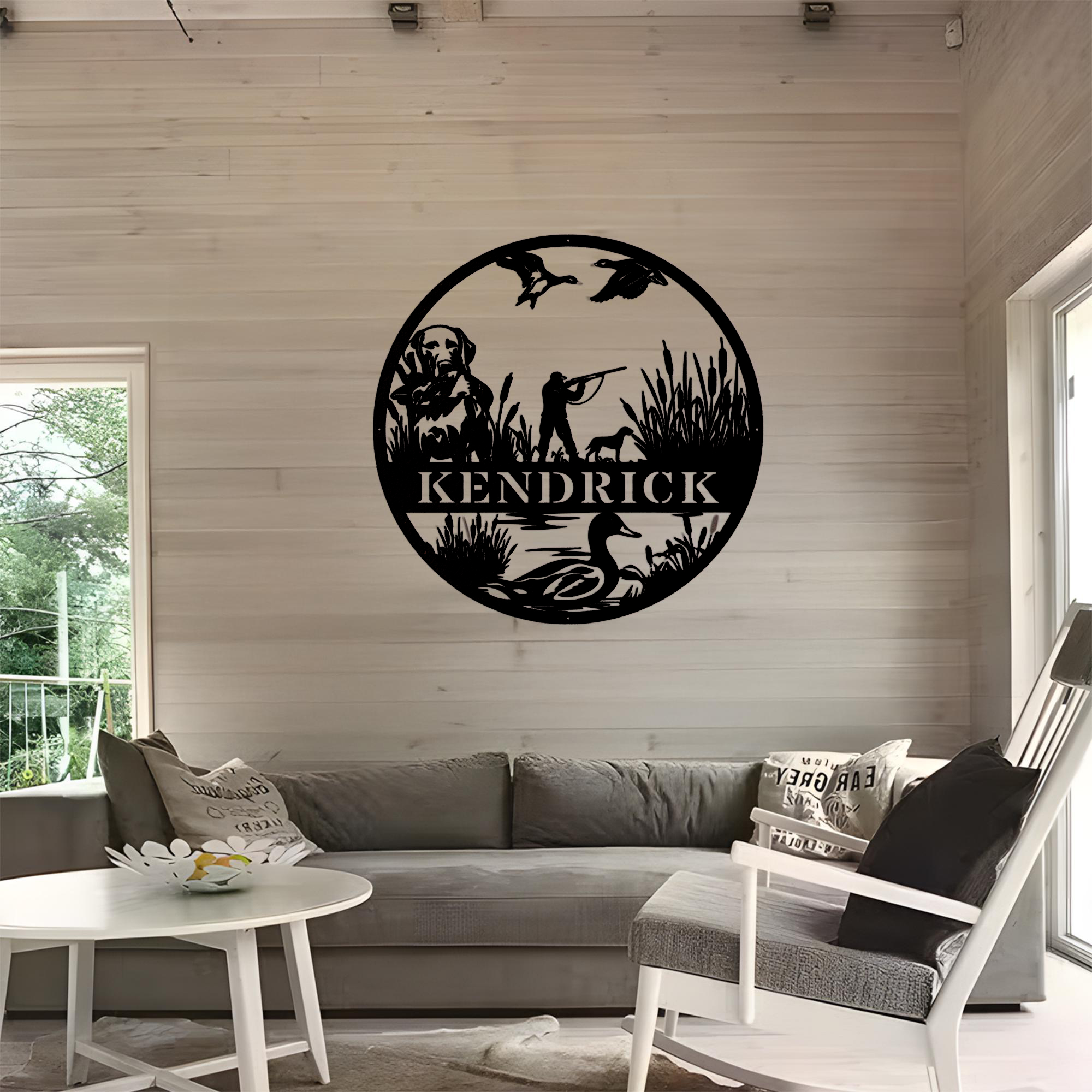 Custom Duck Hunting Metal Wall – Outdoor Hunting Lab recenzja i cena
