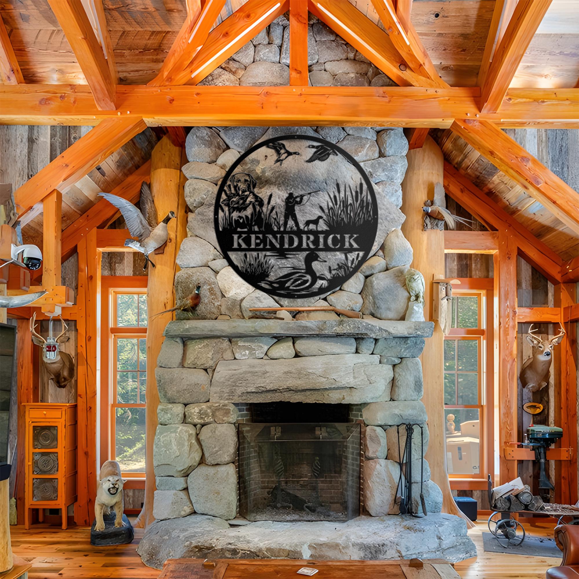 Custom Duck Hunting Metal Wall – Outdoor Hunting Lab recenzja i cena