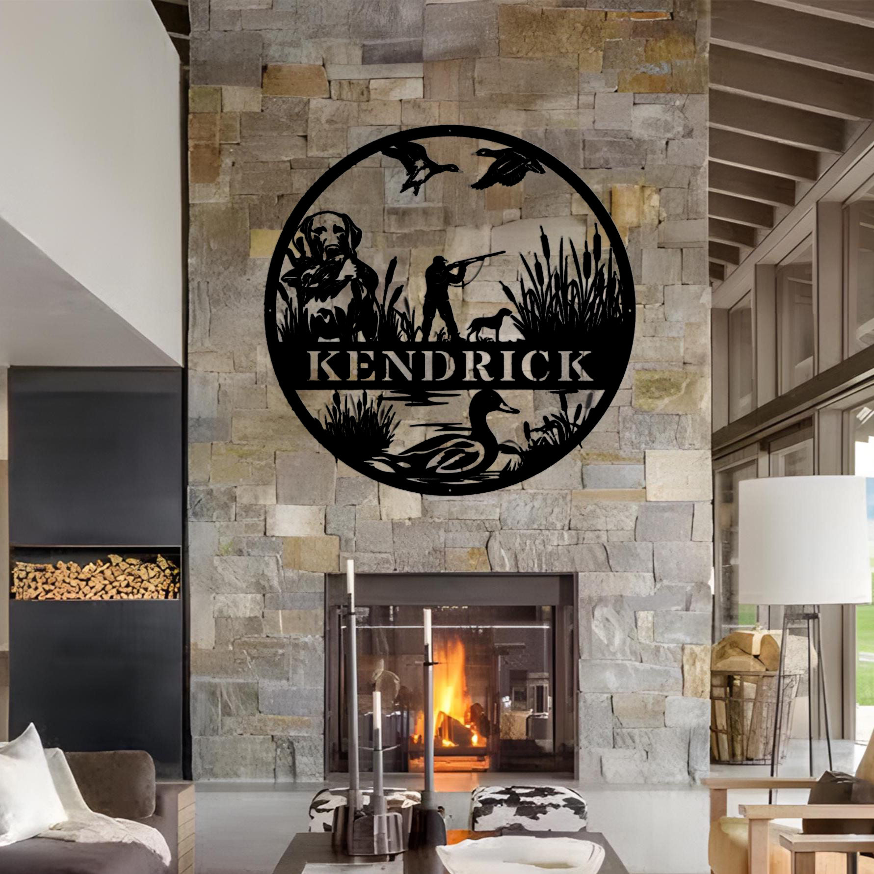 Custom Duck Hunting Metal Wall – Outdoor Hunting Lab recenzja i cena