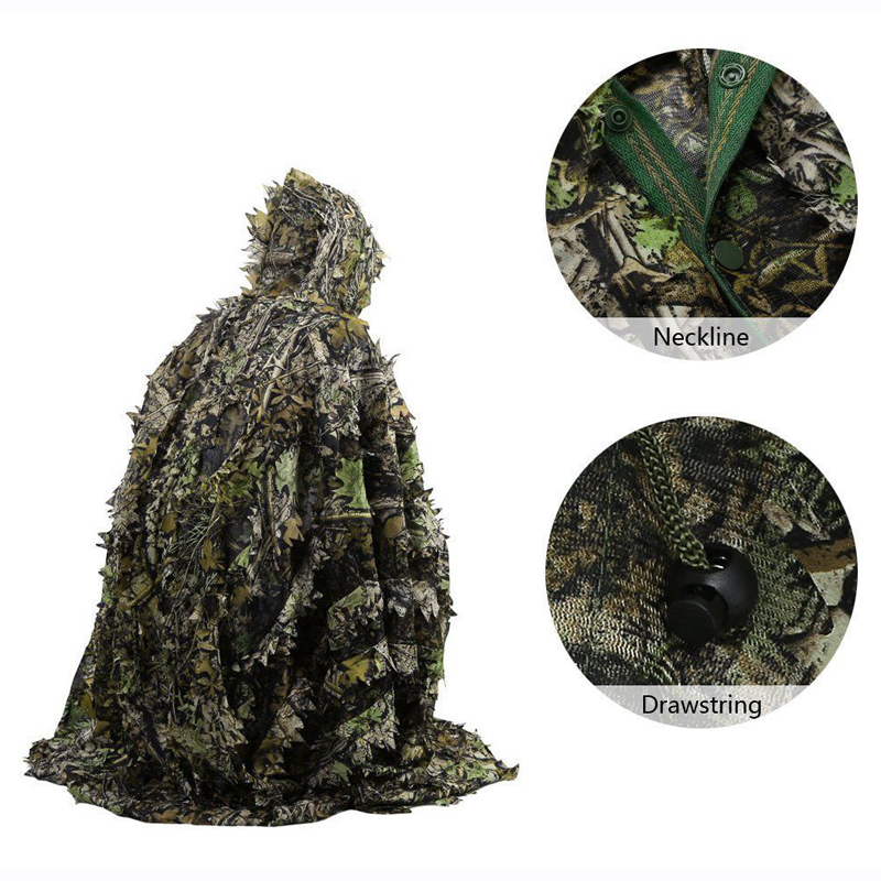 Unisex Camouflage Ghillie Suit – Outdoor Hunting Outfit recenzja i cena