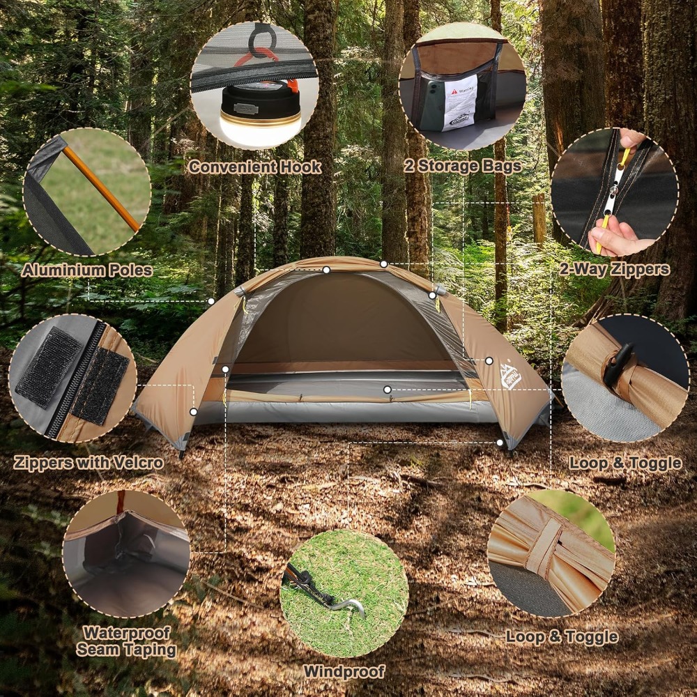 4 Season 1 Person Tent for Cam – Hunting & Outdoor Supplies Carterton recenzja i cena