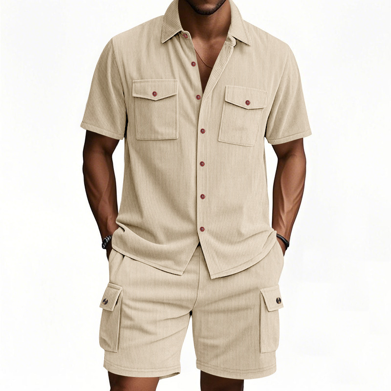 Men's Summer Corduroy Workwear – Outdoor Hunting Outfit recenzja i cena