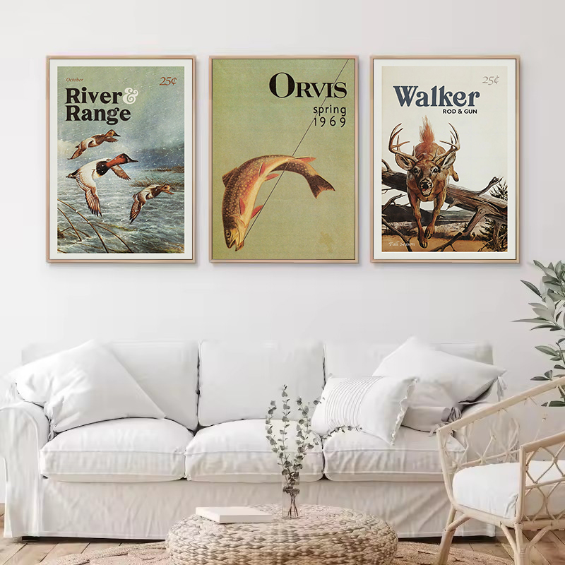 Retro Wildlife Outdoor Hunting – Hunting Outdoor Decor recenzja i cena