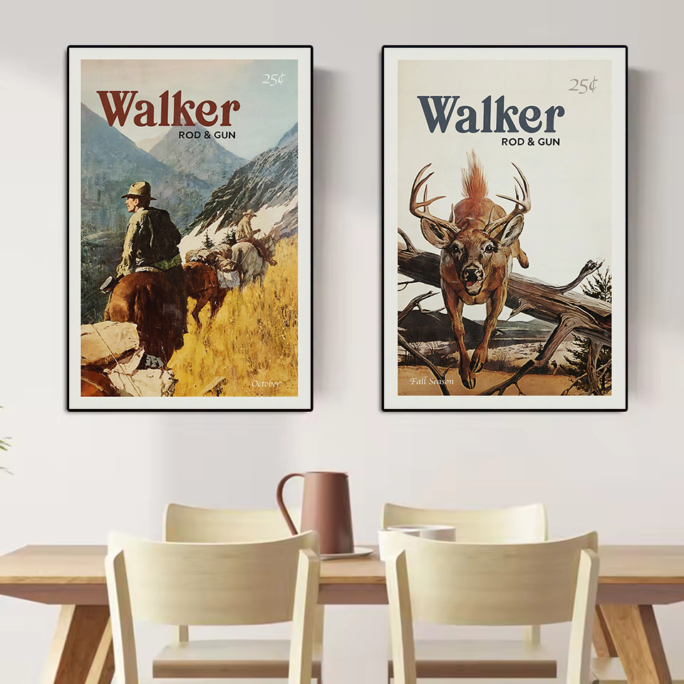 Retro Wildlife Outdoor Hunting – Hunting Outdoor Decor recenzja i cena