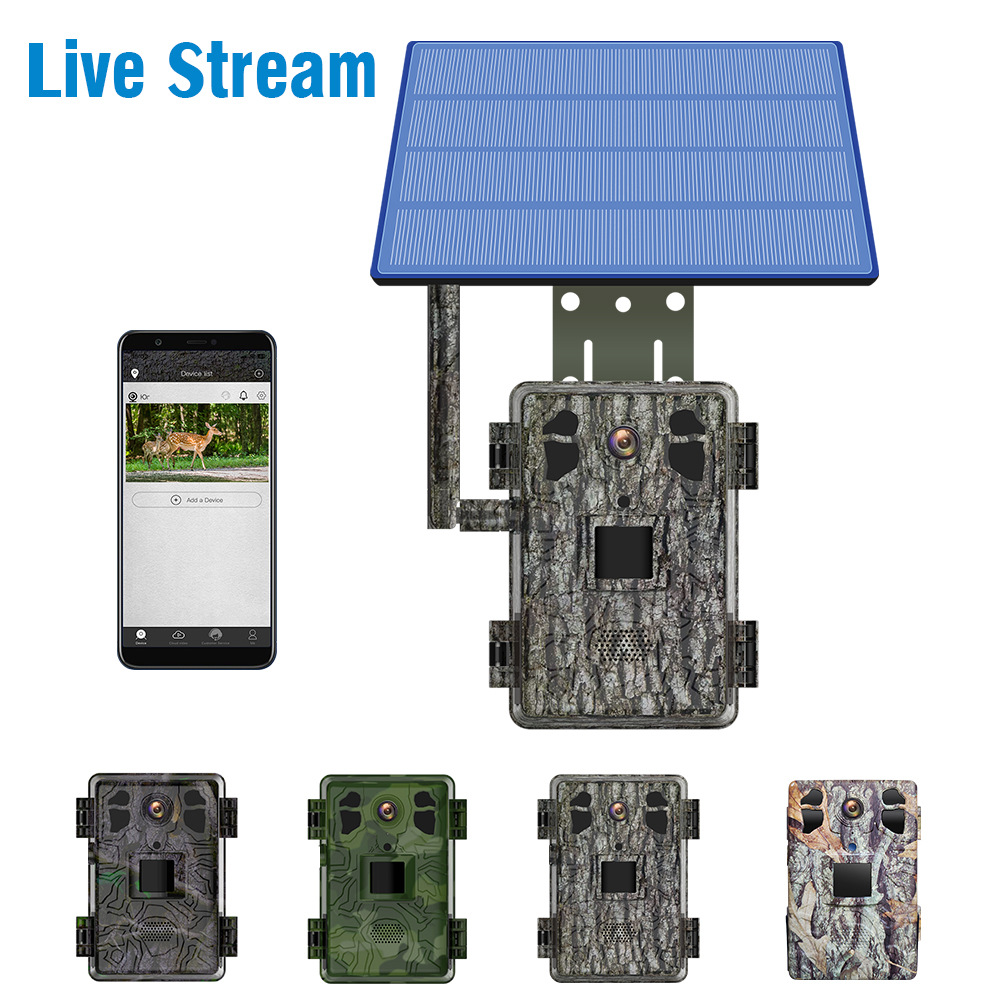 4G LTE Solar Hunting Trail Cam – Outdoor Hunting Video Camera recenzja i cena