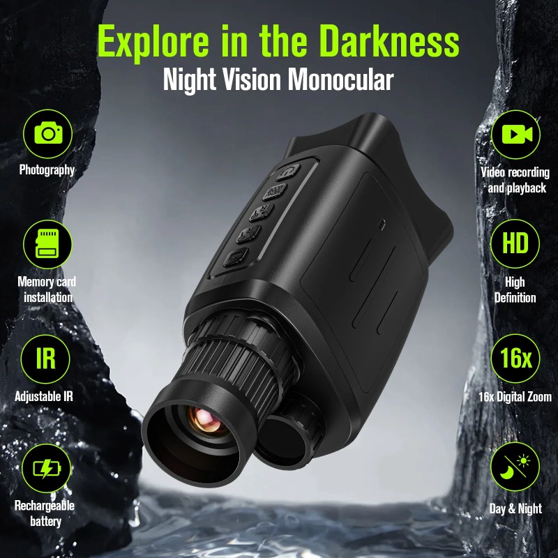 【Professional Grade】TX Monocul – Outdoor Hunting Digital Night Vision recenzja i cena