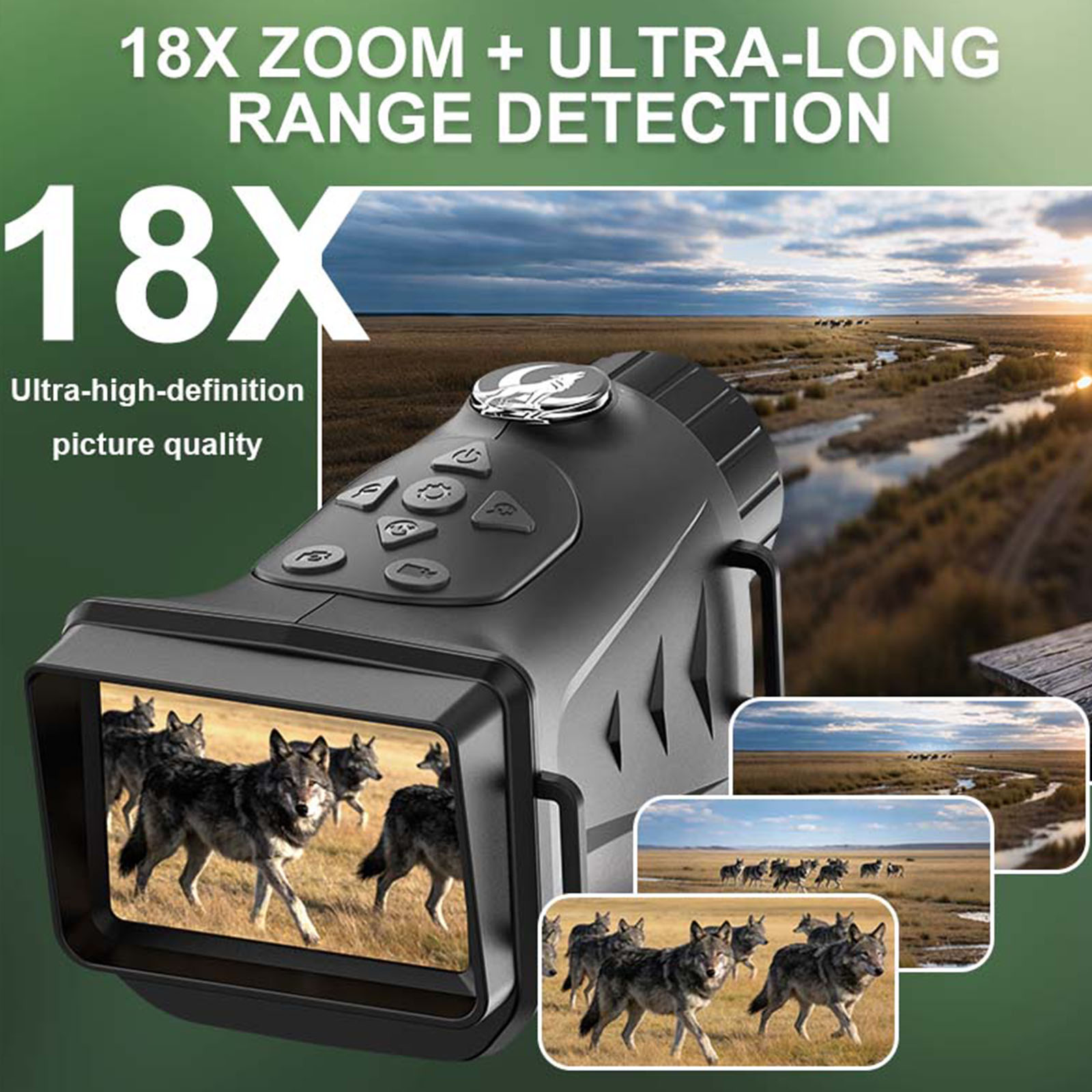 4K Outdoor HD Telescope Camera – Hunting Outdoor Camera recenzja i cena