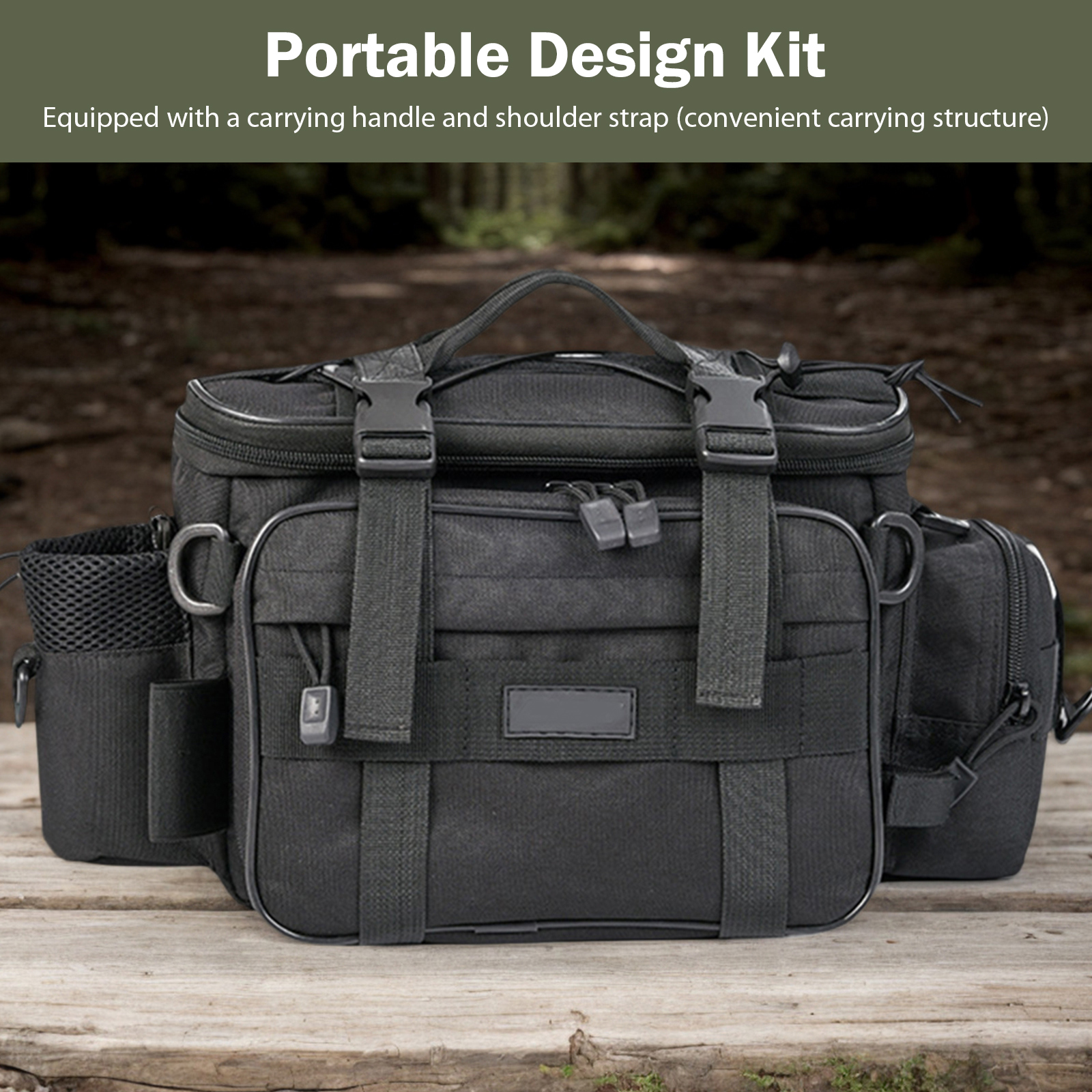 Portable Fishing Gear Organize – Outdoor Hunting Gear Storage recenzja i cena
