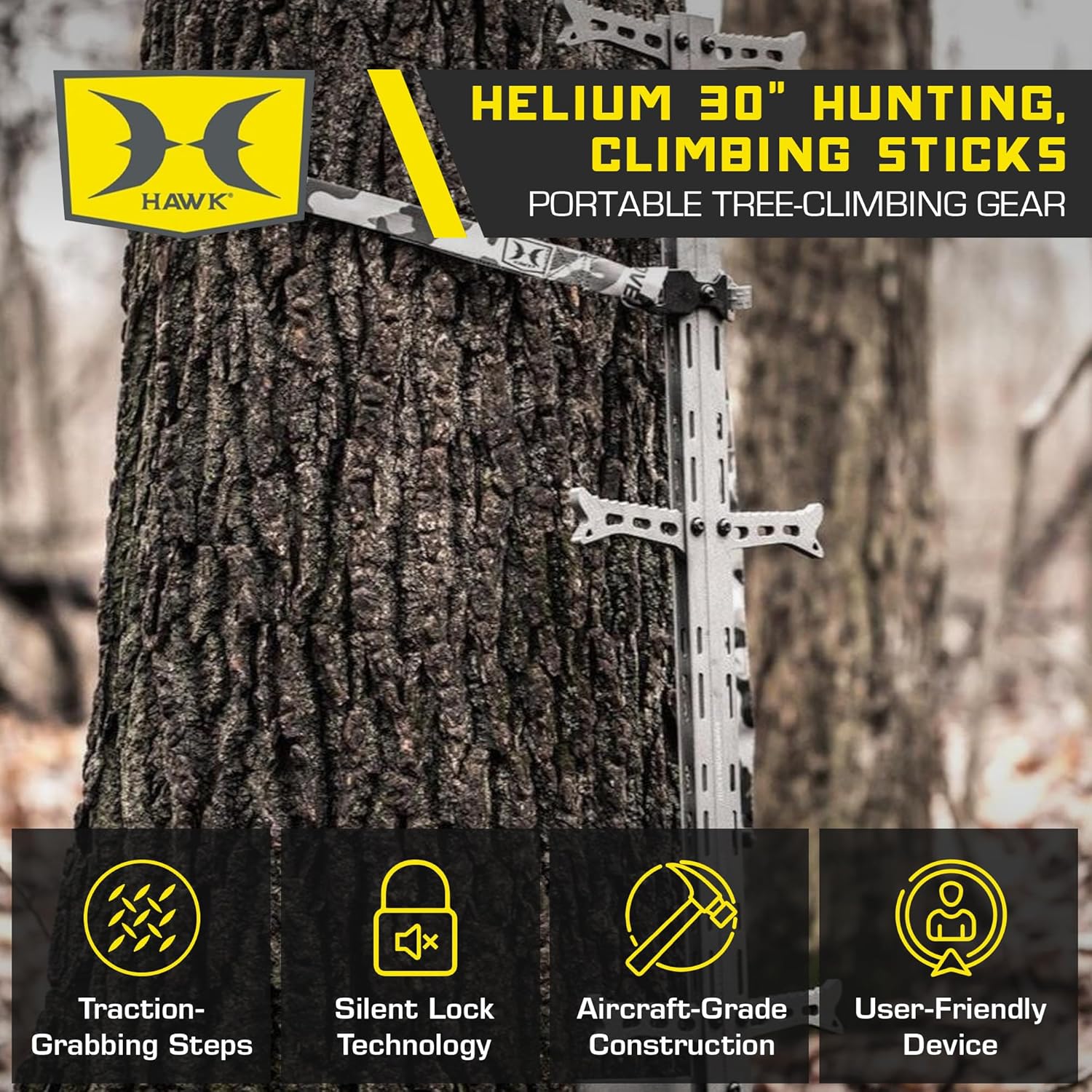20ft Tree Climbing Stick with  – Hunting & Outdoor Supplies Carterton recenzja i cena