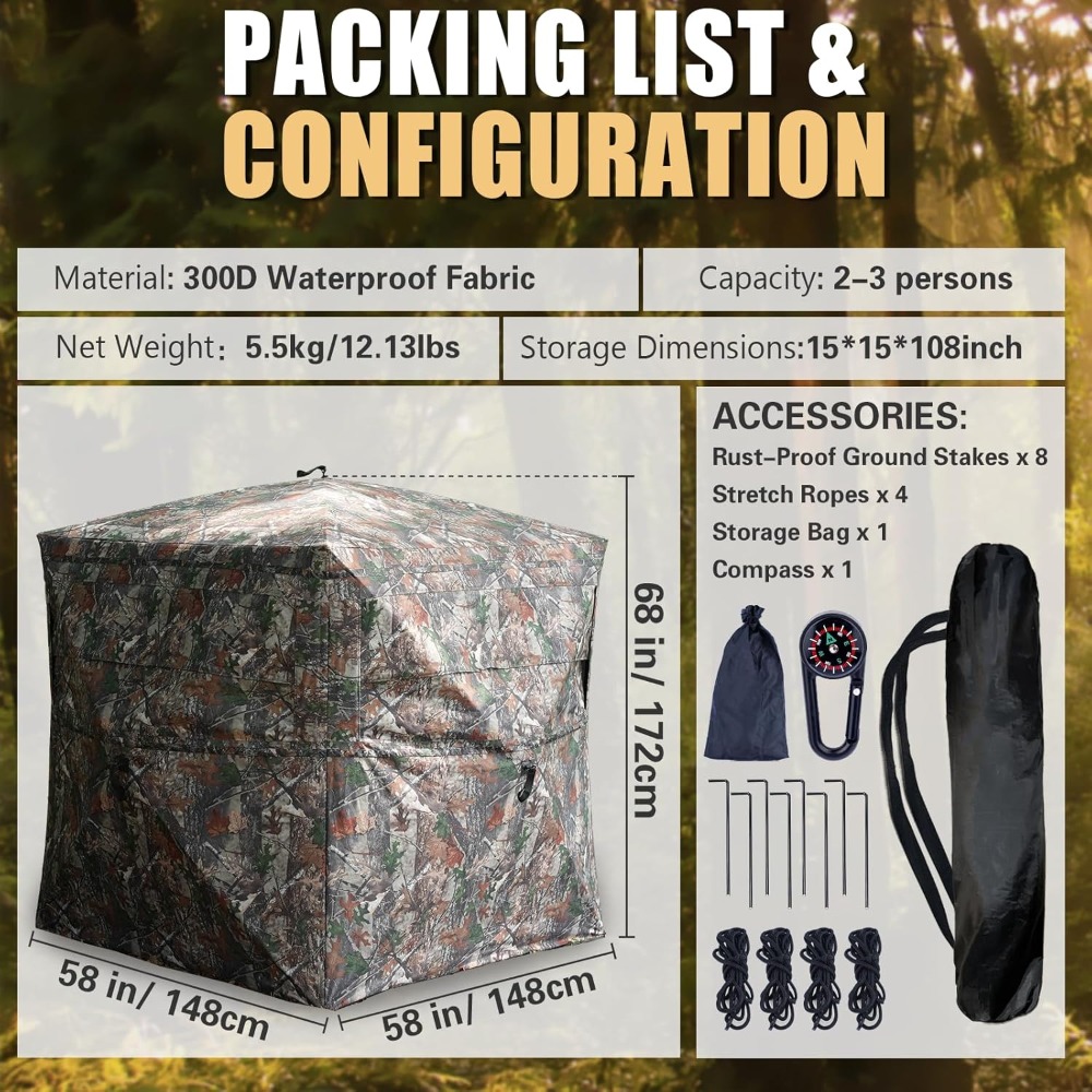 270/360 Degree See Through Hun – Hunting & Outdoor Supplies Carterton recenzja i cena