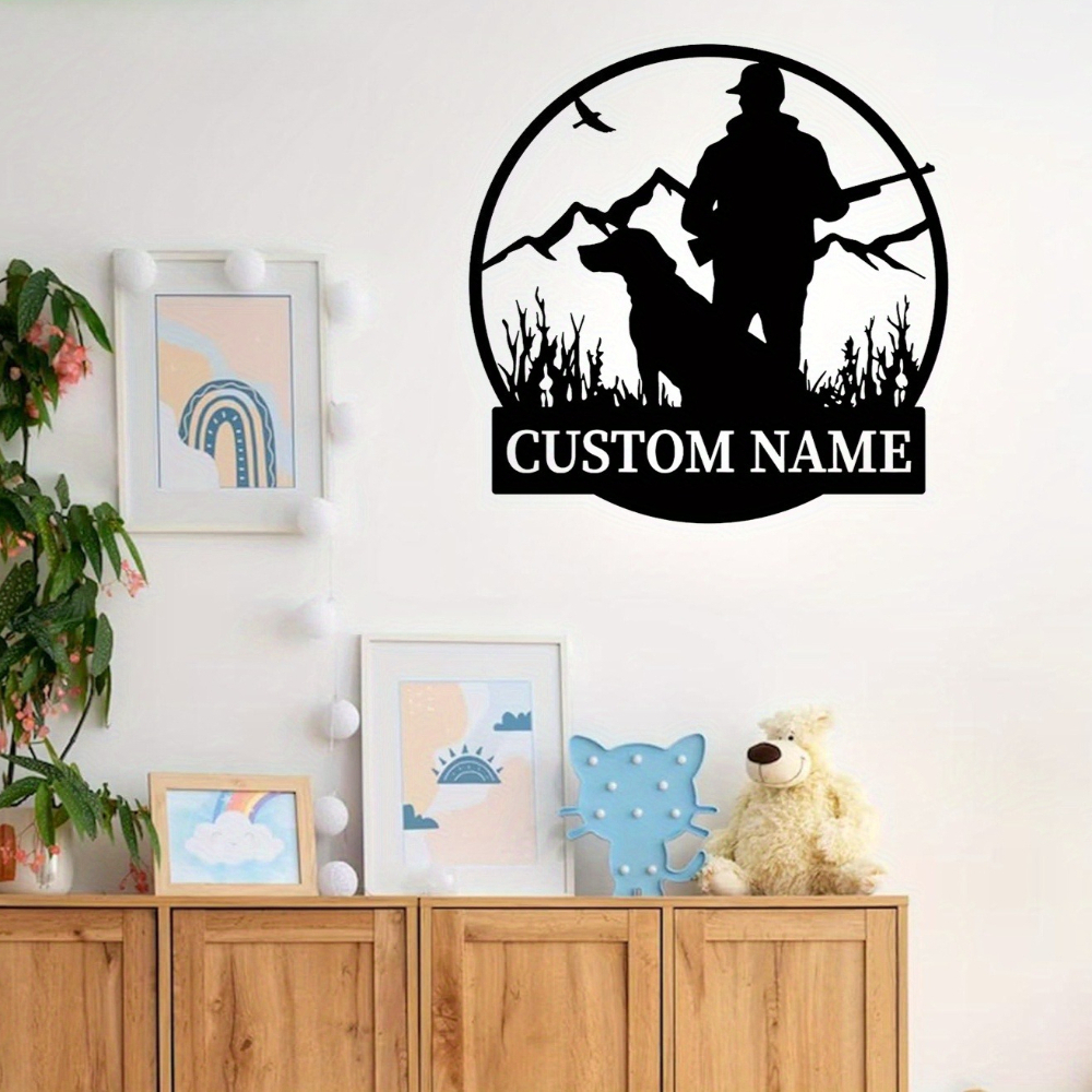 Custom Metal Wall Art with Hun – Hunting Outdoor Decor recenzja i cena