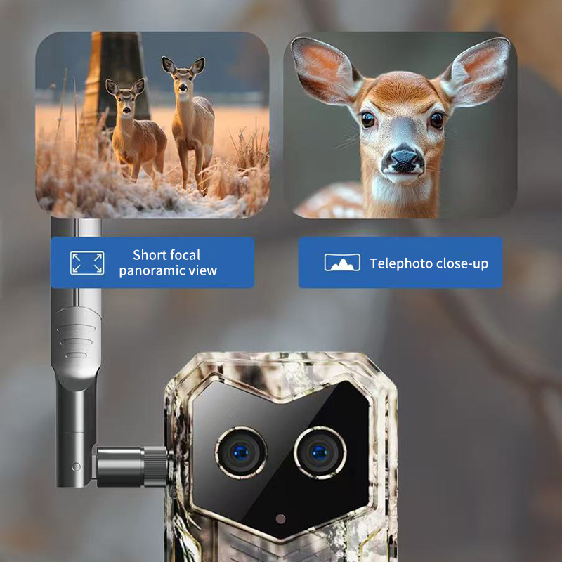 4MP 1440P Solar Power Low Coms – Hunting Outdoor Camera recenzja i cena