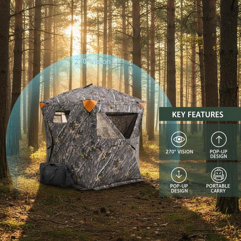 Ground Hunting Tent 60x60x66 I – Hunting & Outdoor Supplies Carterton recenzja i cena