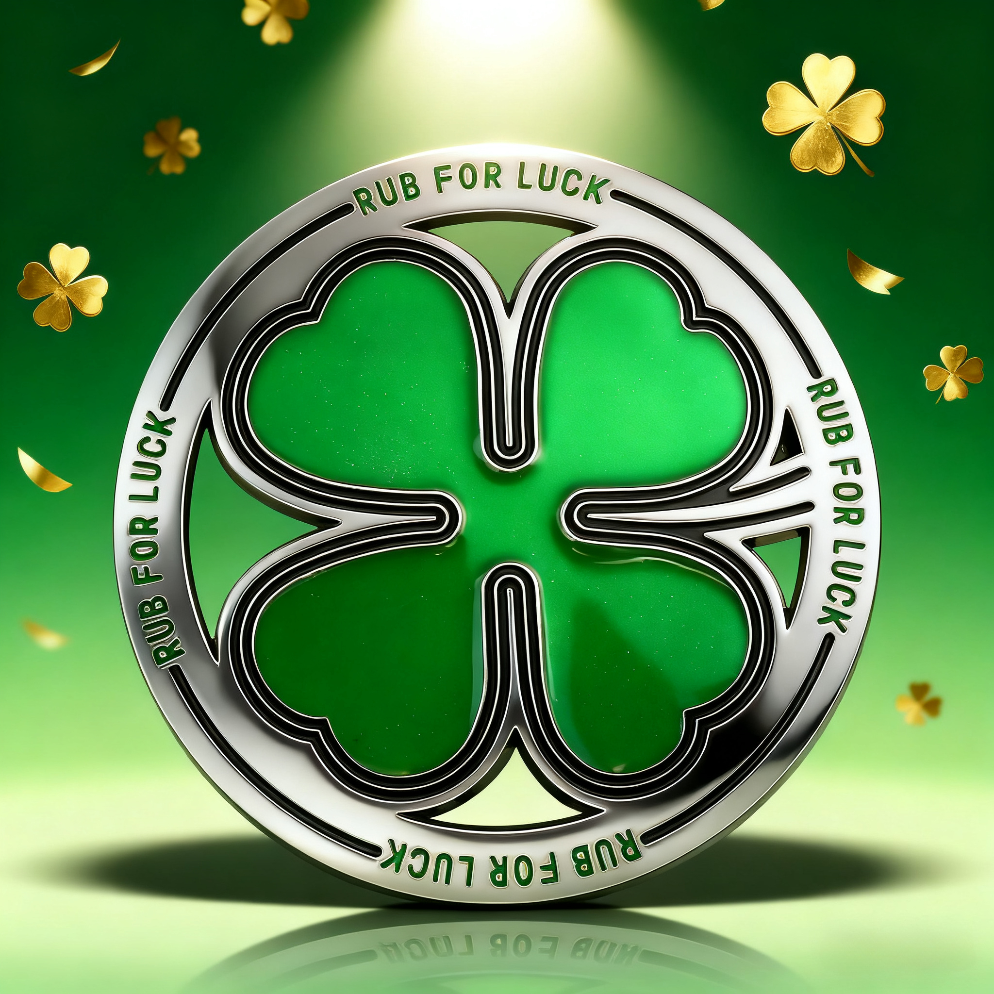 Four Leaf Clover Belt Buckle R – Outdoor Hunting Outfit recenzja i cena