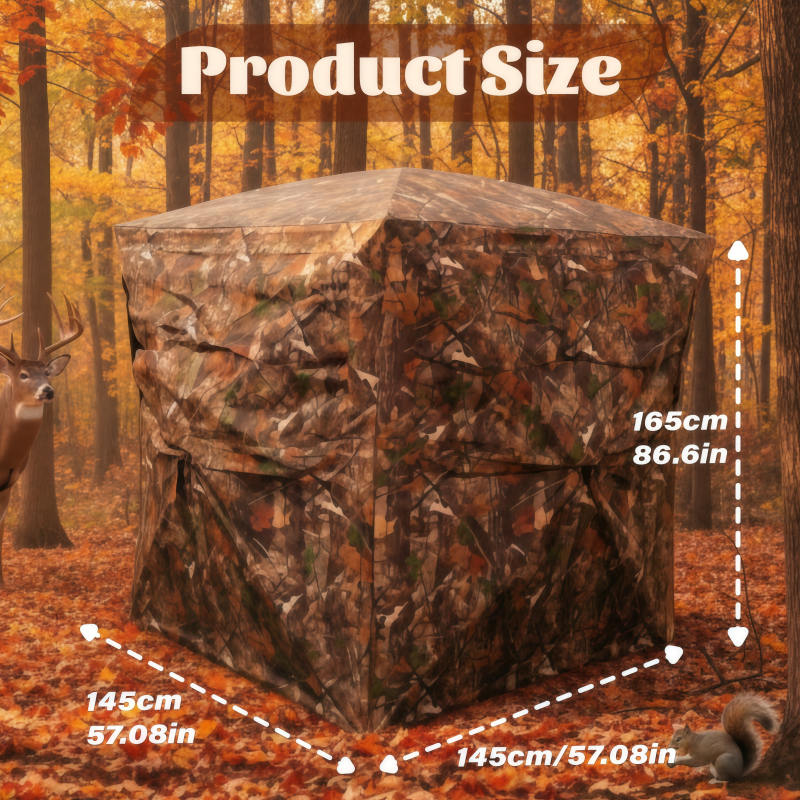 Camouflage Pop-Up Hunting Blin – Hunting & Outdoor Supplies Carterton recenzja i cena