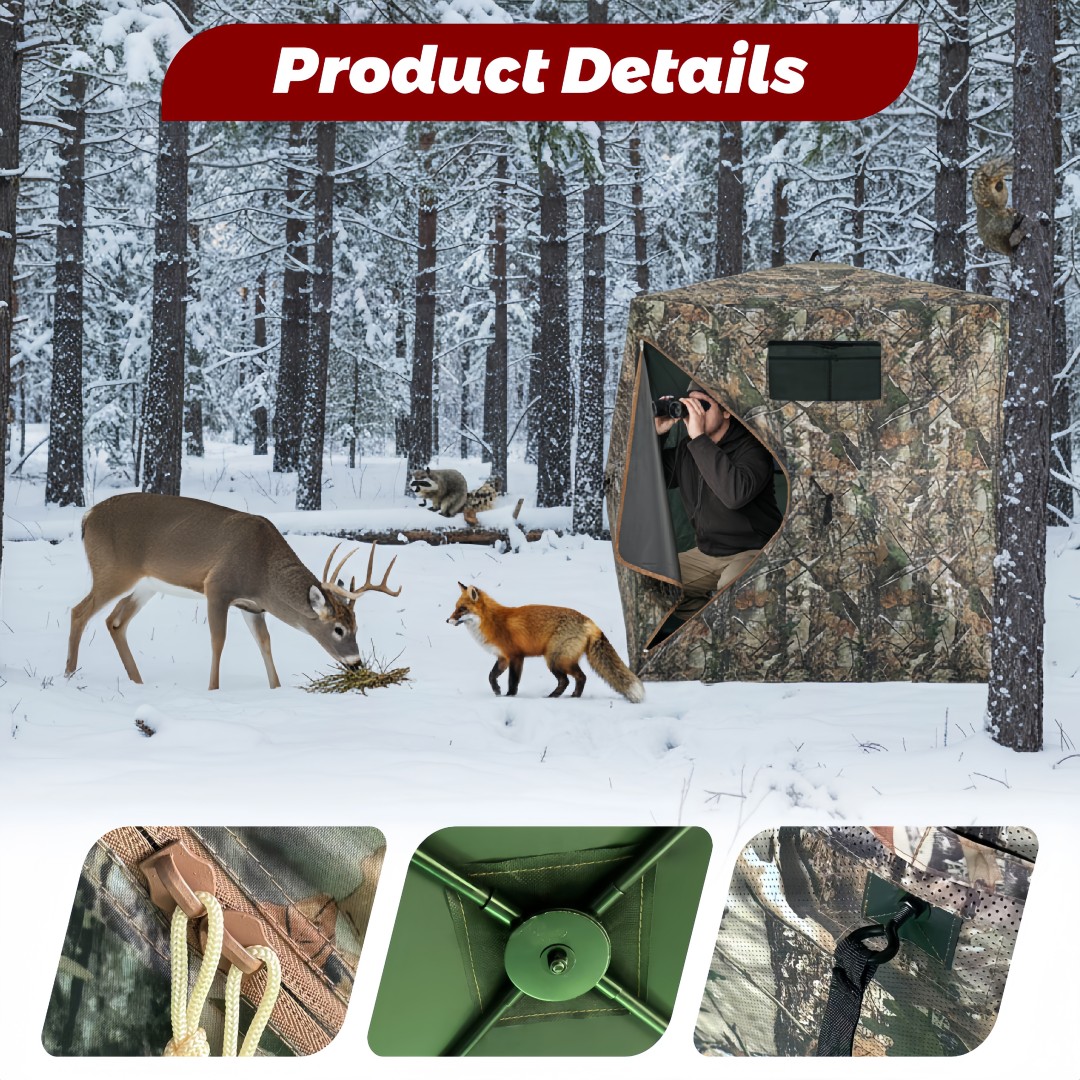 Camouflage Pop-Up Hunting Blin – Hunting & Outdoor Supplies Carterton recenzja i cena
