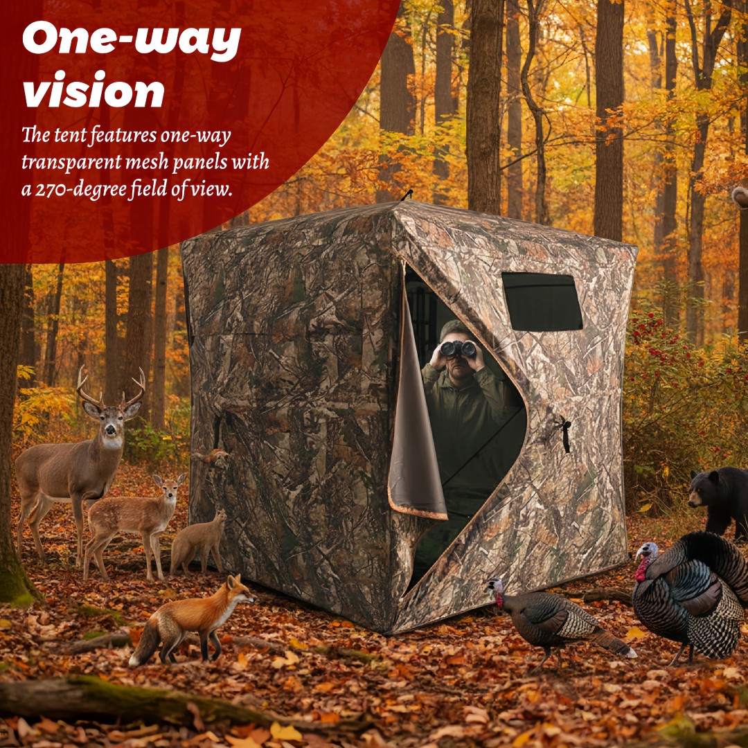 Camouflage Pop-Up Hunting Blin – Hunting & Outdoor Supplies Carterton recenzja i cena