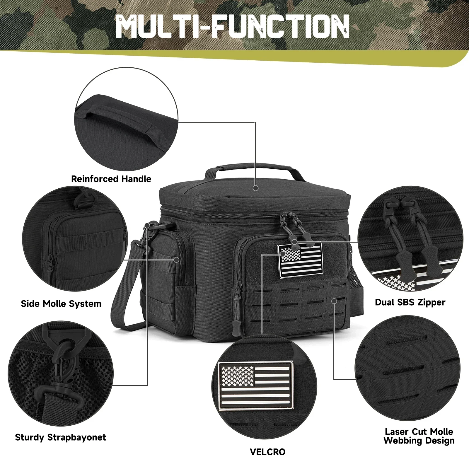 13L Tactical Thermal Cooler Ba – Outdoor Hunting Gear Storage recenzja i cena