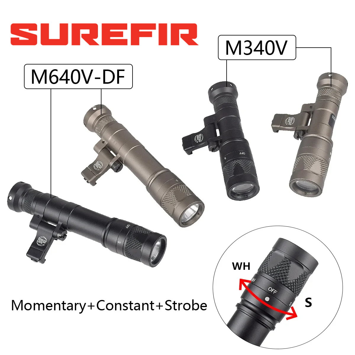 Surefir M600 M340 DF M640 SF F – Hunting And Outdoor Shop recenzja i cena