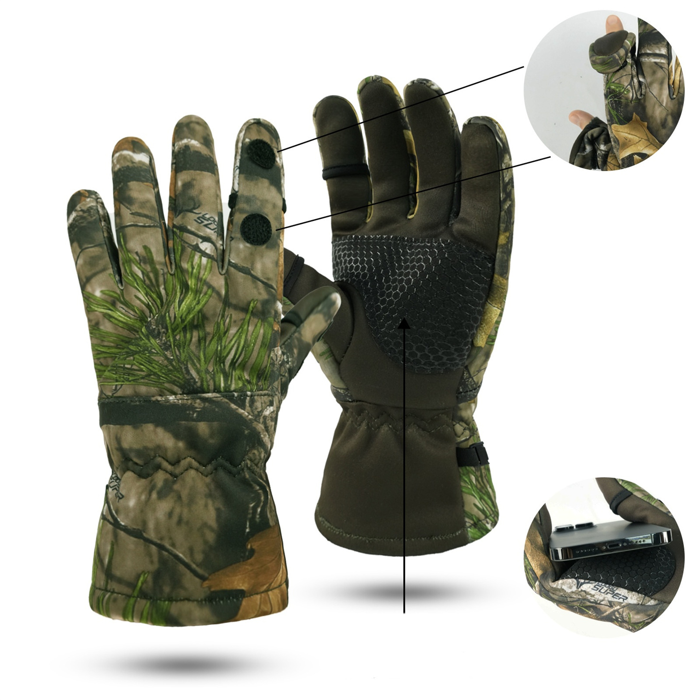 Outdoor Bionic Hunting Camoufl – Outdoor Hunting Gloves recenzja i cena