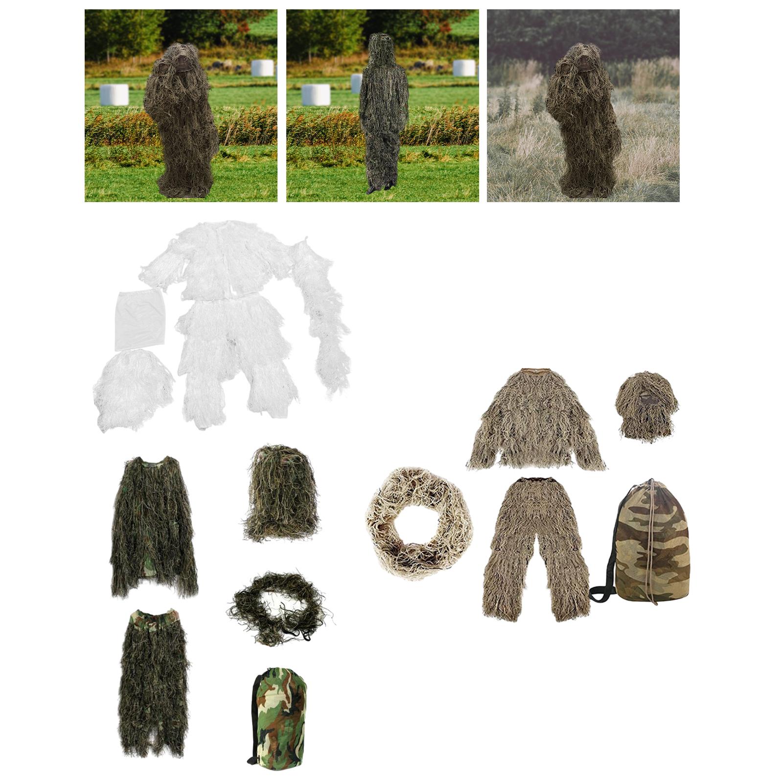 Kids Ghillie Suit Apparel Fanc – Outdoor Hunting Outfit recenzja i cena